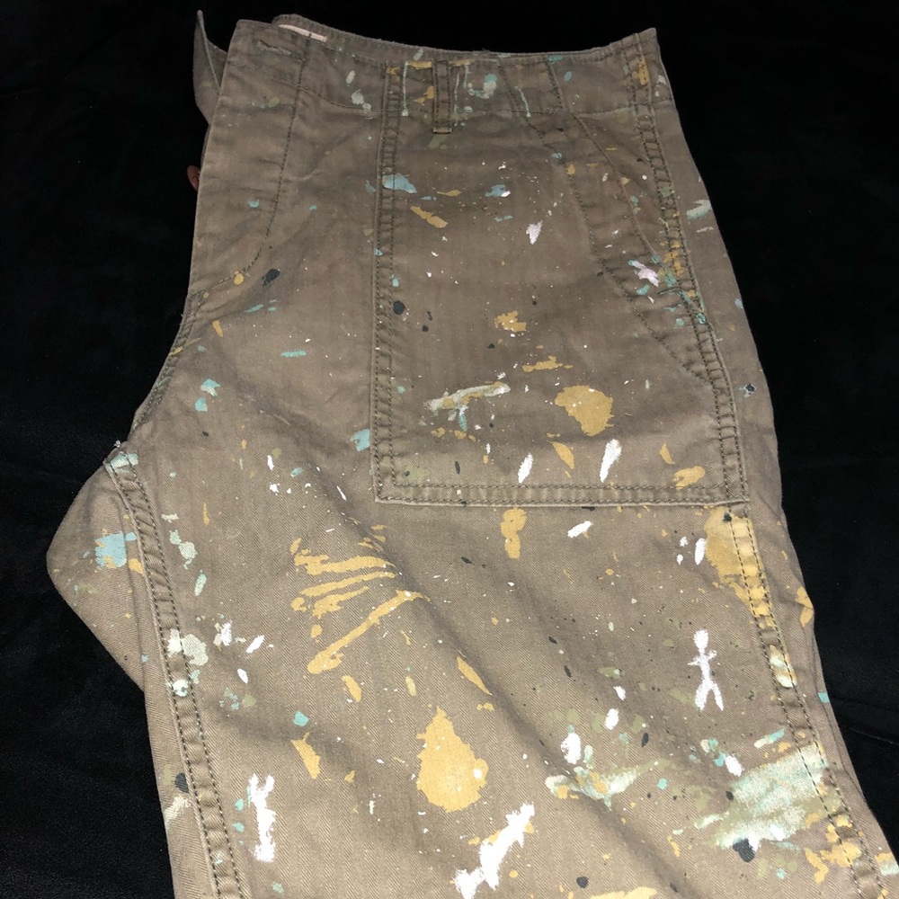 Green Denim & Supply shorts by Ralph Lauren.